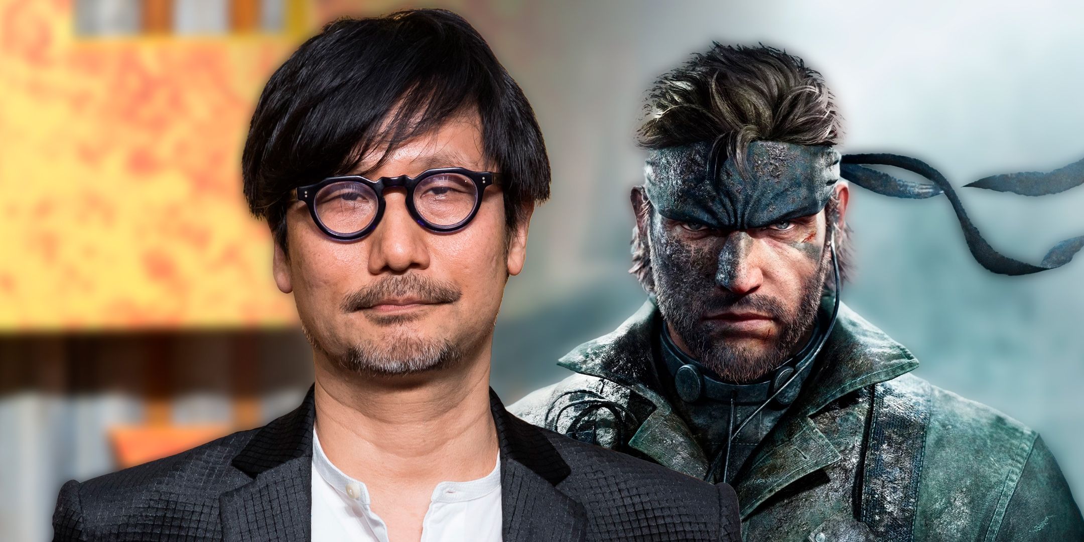 Hideo Kojima and Solid Snake