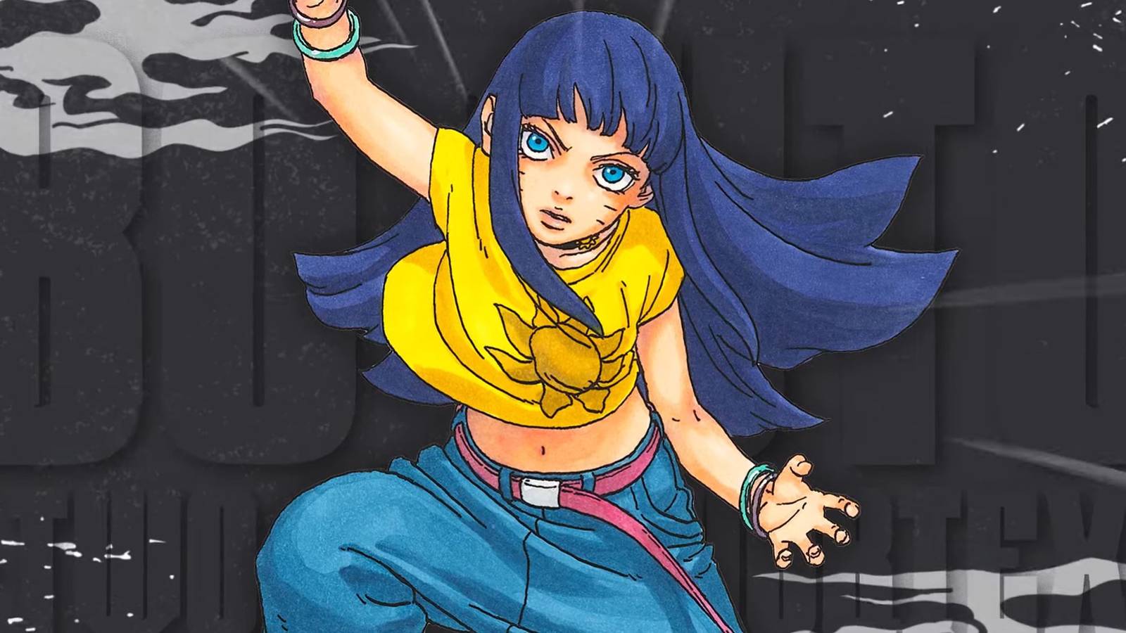 picture: himawari uzumaki in boruto two blue vortex.