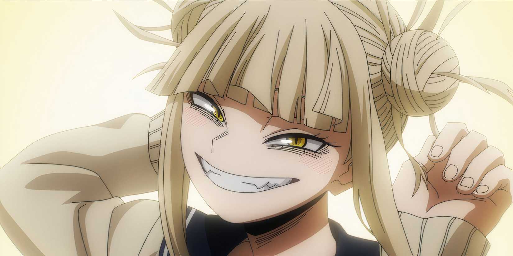 Himiko Toga's smile in My Hero Academia