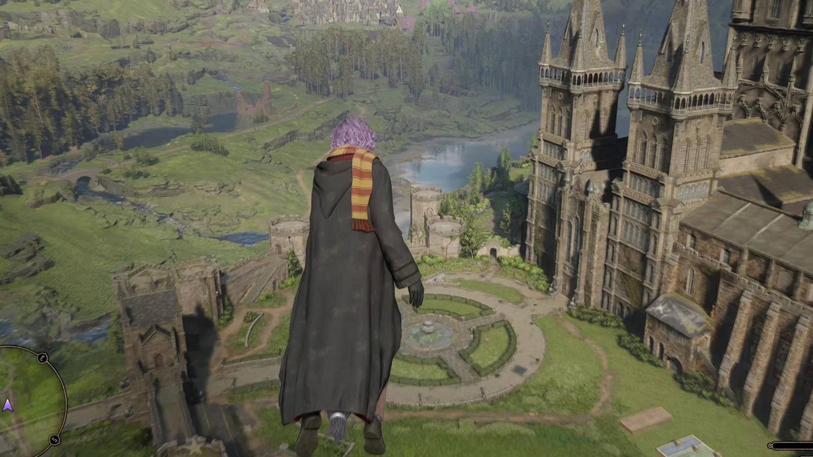 Hogwarts Legacy flyinh
