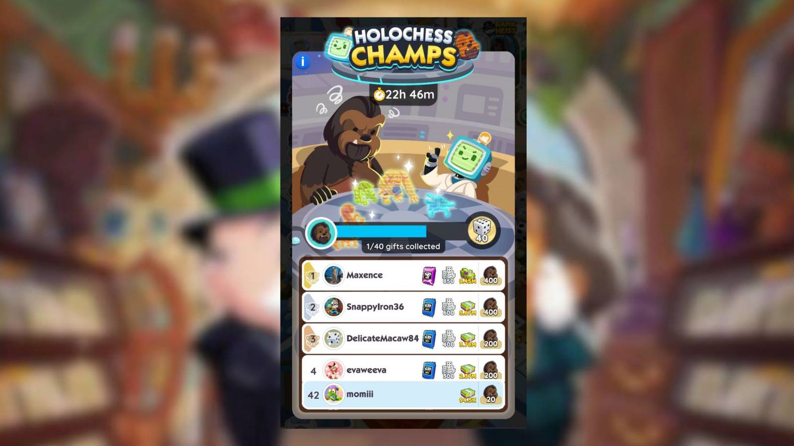 holochess champs monopoly go