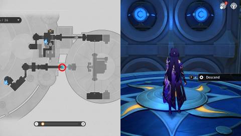 Honkai Star Rail Fortress of Dome Eye of Twilight Golden Scapegoat Puzzle 5