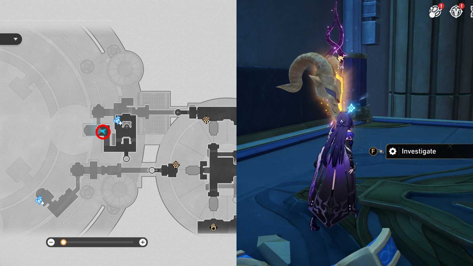 Honkai Star Rail Fortress of Dome Eye of Twilight Golden Scapegoat Puzzle 9