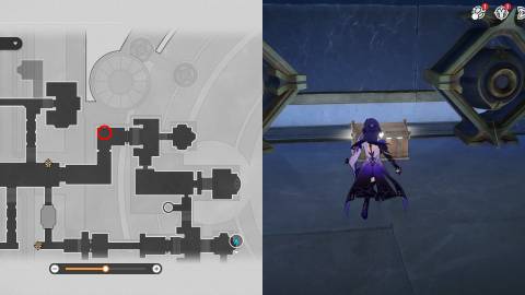 Honkai Star Rail Treasure Chests and Spirithief Locations in Fortress of Dome Eye of Twilight 12