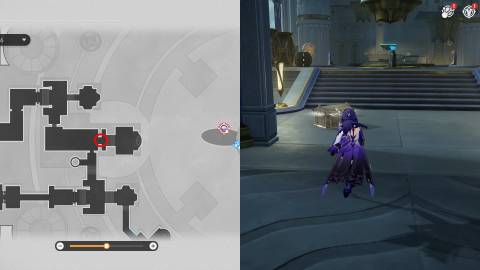 Honkai Star Rail Treasure Chests and Spirithief Locations in Fortress of Dome Eye of Twilight 13