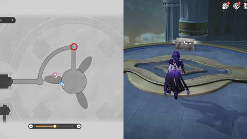 Honkai Star Rail Treasure Chests and Spirithief Locations in Fortress of Dome Eye of Twilight 14