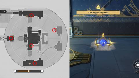 Honkai Star Rail Treasure Chests and Spirithief Locations in Fortress of Dome Eye of Twilight 19 (2)