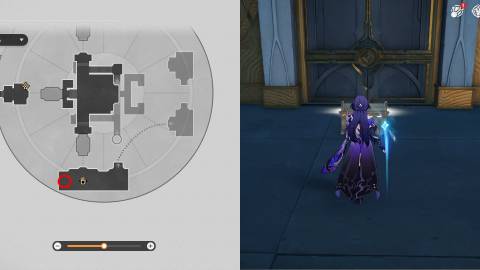 Honkai Star Rail Treasure Chests and Spirithief Locations in Fortress of Dome Eye of Twilight 20