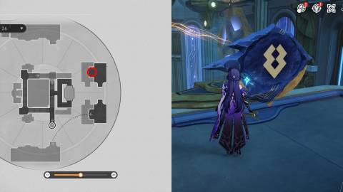 Honkai Star Rail Treasure Chests and Spirithief Locations in Fortress of Dome Eye of Twilight 21