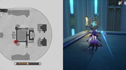 Honkai Star Rail Treasure Chests and Spirithief Locations in Fortress of Dome Eye of Twilight 22