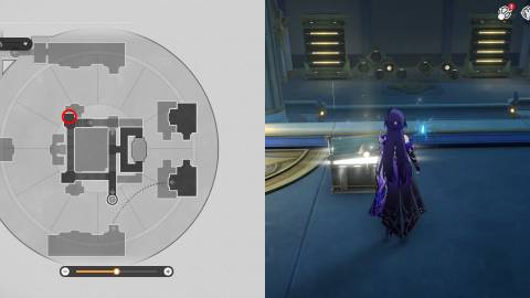 Honkai Star Rail Treasure Chests and Spirithief Locations in Fortress of Dome Eye of Twilight 23