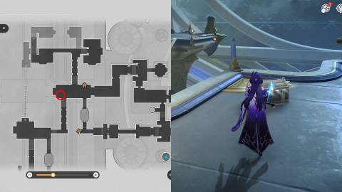 Honkai Star Rail Treasure Chests and Spirithief Locations in Fortress of Dome Eye of Twilight 5