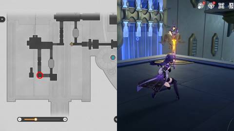 Honkai Star Rail Treasure Chests and Spirithief Locations in Fortress of Dome Eye of Twilight 8