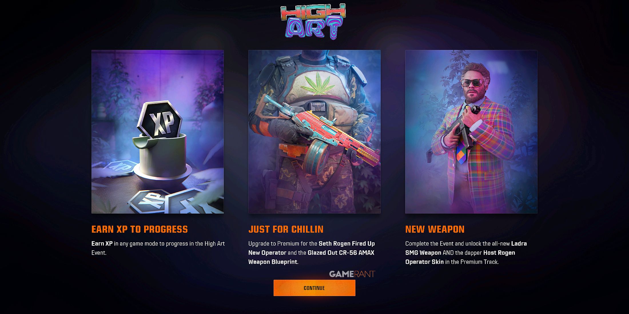 ¿Cómo funciona un evento de alto arte en Black OMS 6?