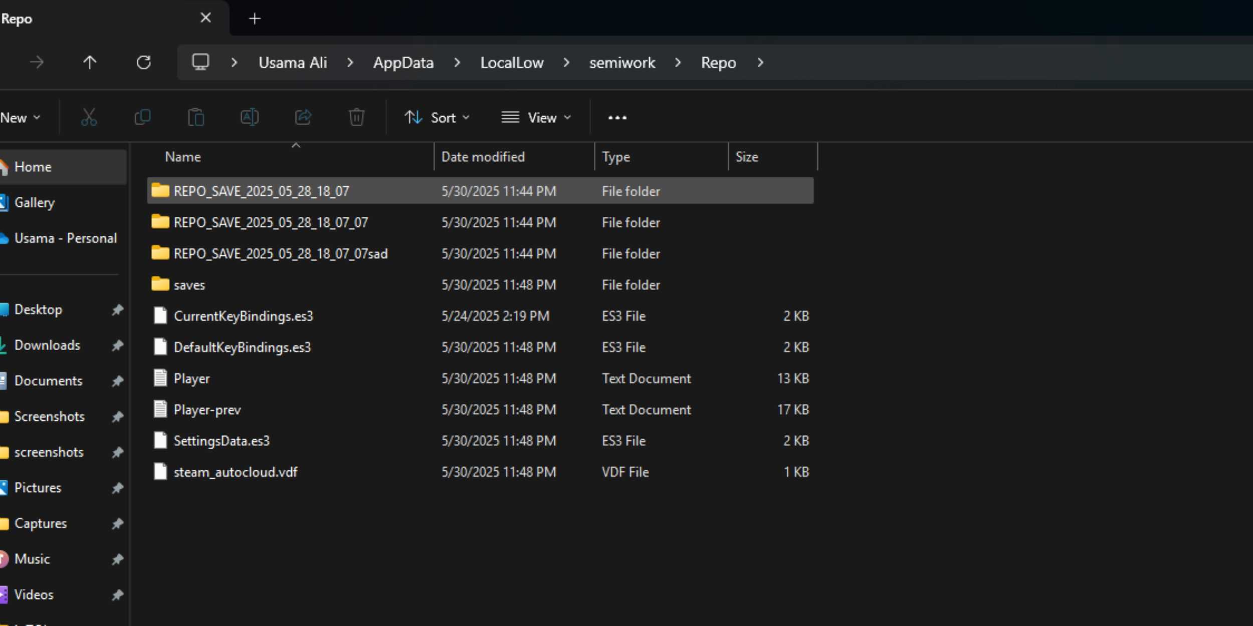Repo Save File REPO Save File Location