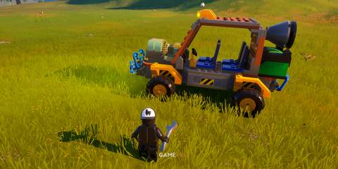 How To Build Steerable & Powered Wheels In LEGO Fortnite Odyssey