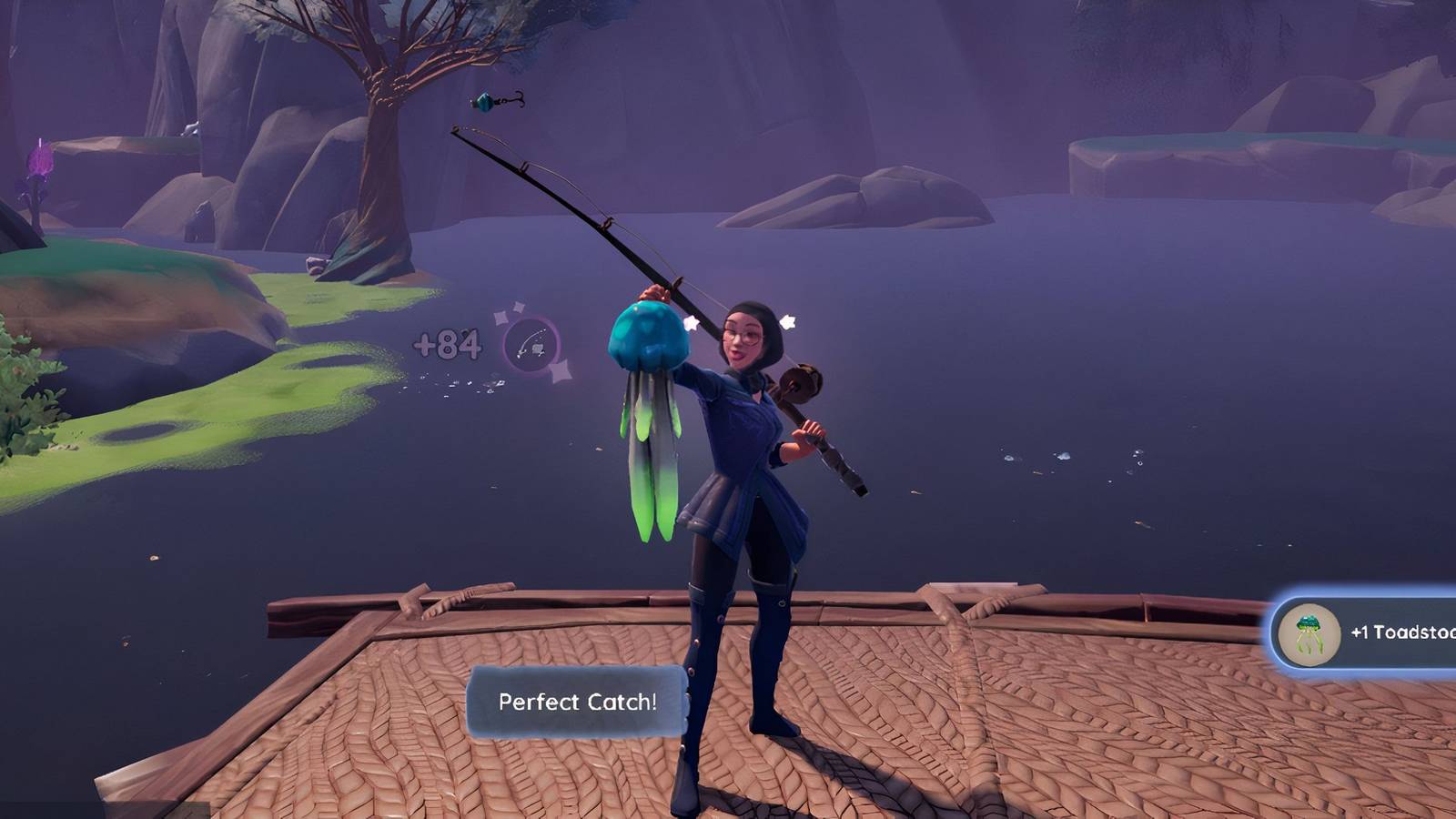How to Catch the Toadstool Floatfish in Palia