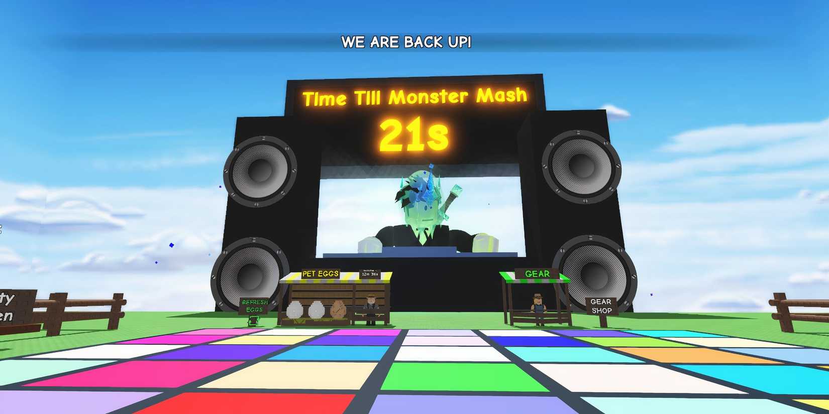 how to get lazer event in grow a garden