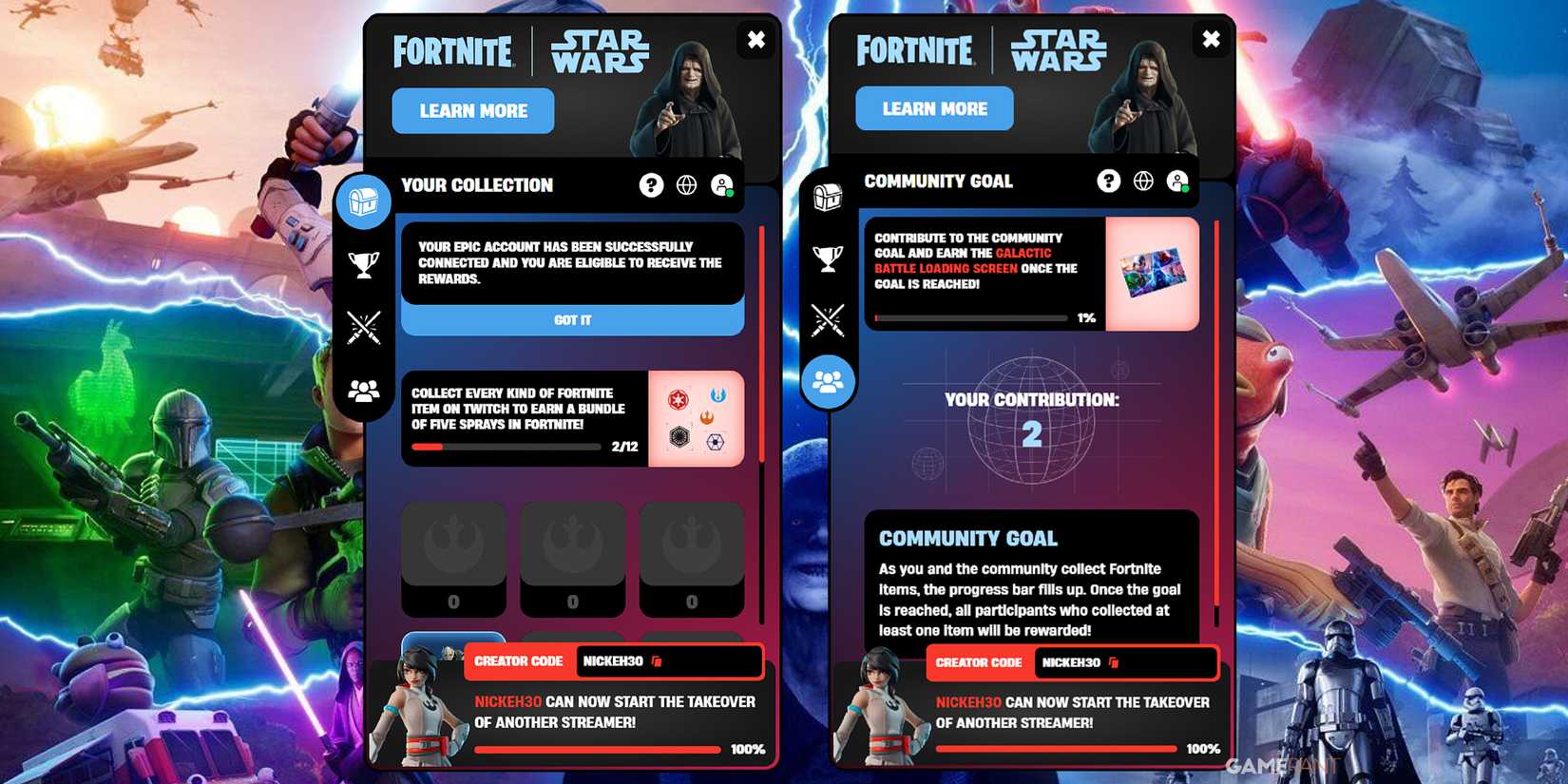 how to get Star Wars Twitch Drop Items in Fortnite - 3 