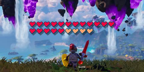 How To Heal In LEGO Fortnite Odyssey