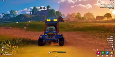 how to use a Driver's Seat in LEGO Fortnite Odyssey - 3 