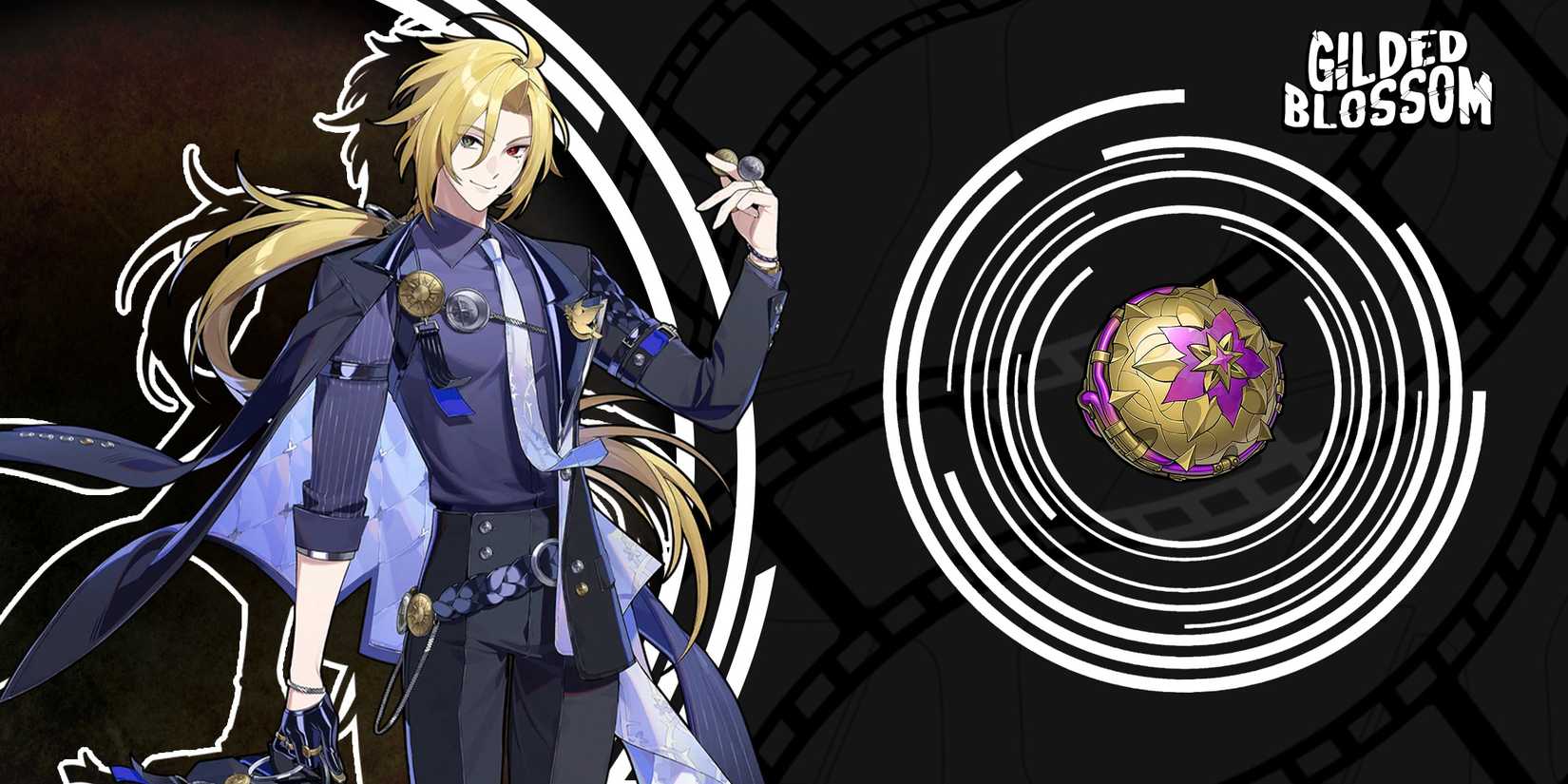 hugo using gilded blossom w-engine in zenless zone zero