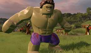 Hulk in a Field in Lego Marvel Avengers
