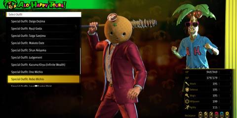 Ichiban dressed as Michio Like A Dragon Infinite Wealth