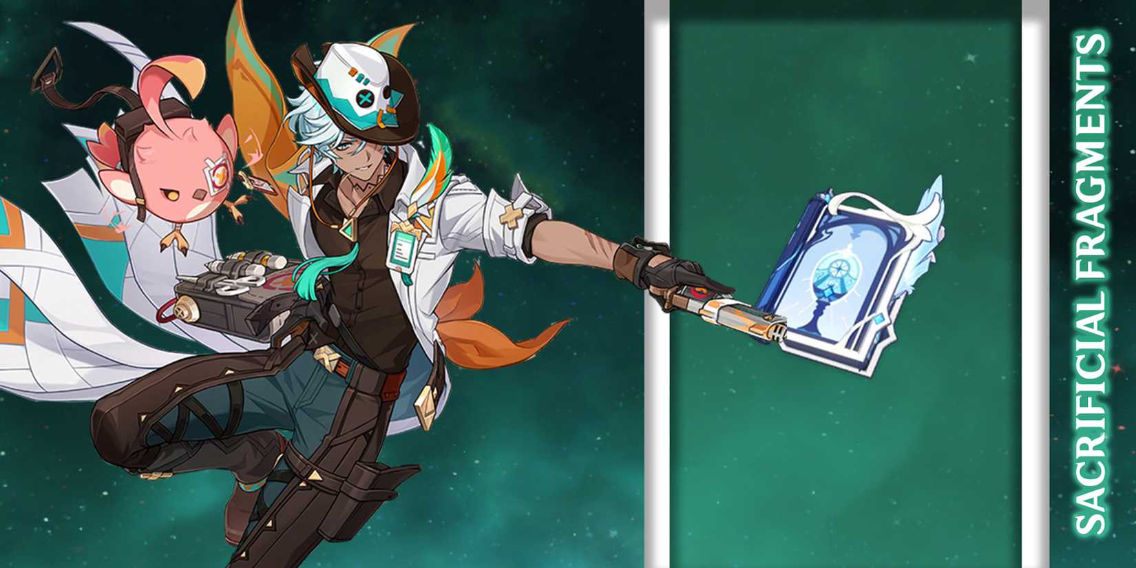 ifa using sacrificial fragments weapon in genshin impact