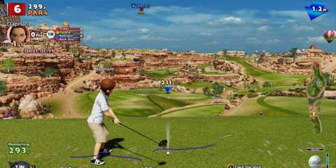 In-game screenshot from the PlayStation Store - Everybody's Golf