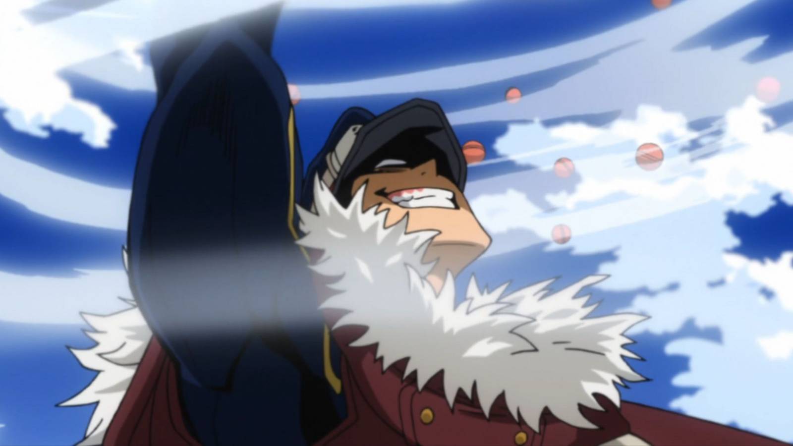 Inasa creates a whirlwind with his quirk - My Hero Academia