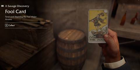 Indiana Jones Fool Card