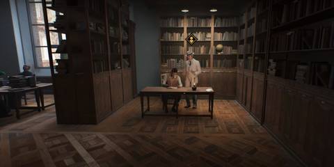 Indiana Jones & the Great Circle - Sidney and Professor Savage