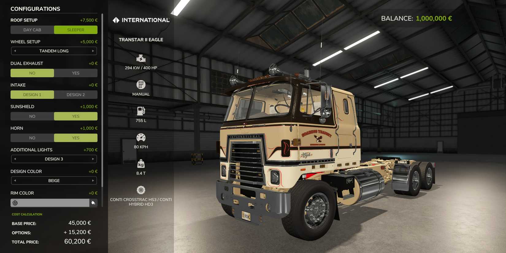 International Transtar 2 Eagle - Farming Simulator 25