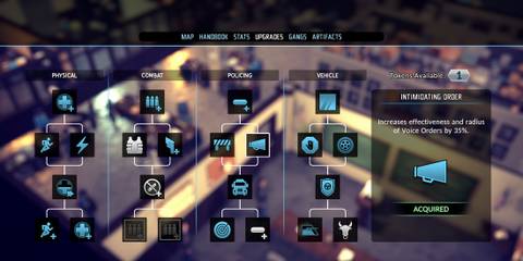 Intimidating Order Skill - The Precinct