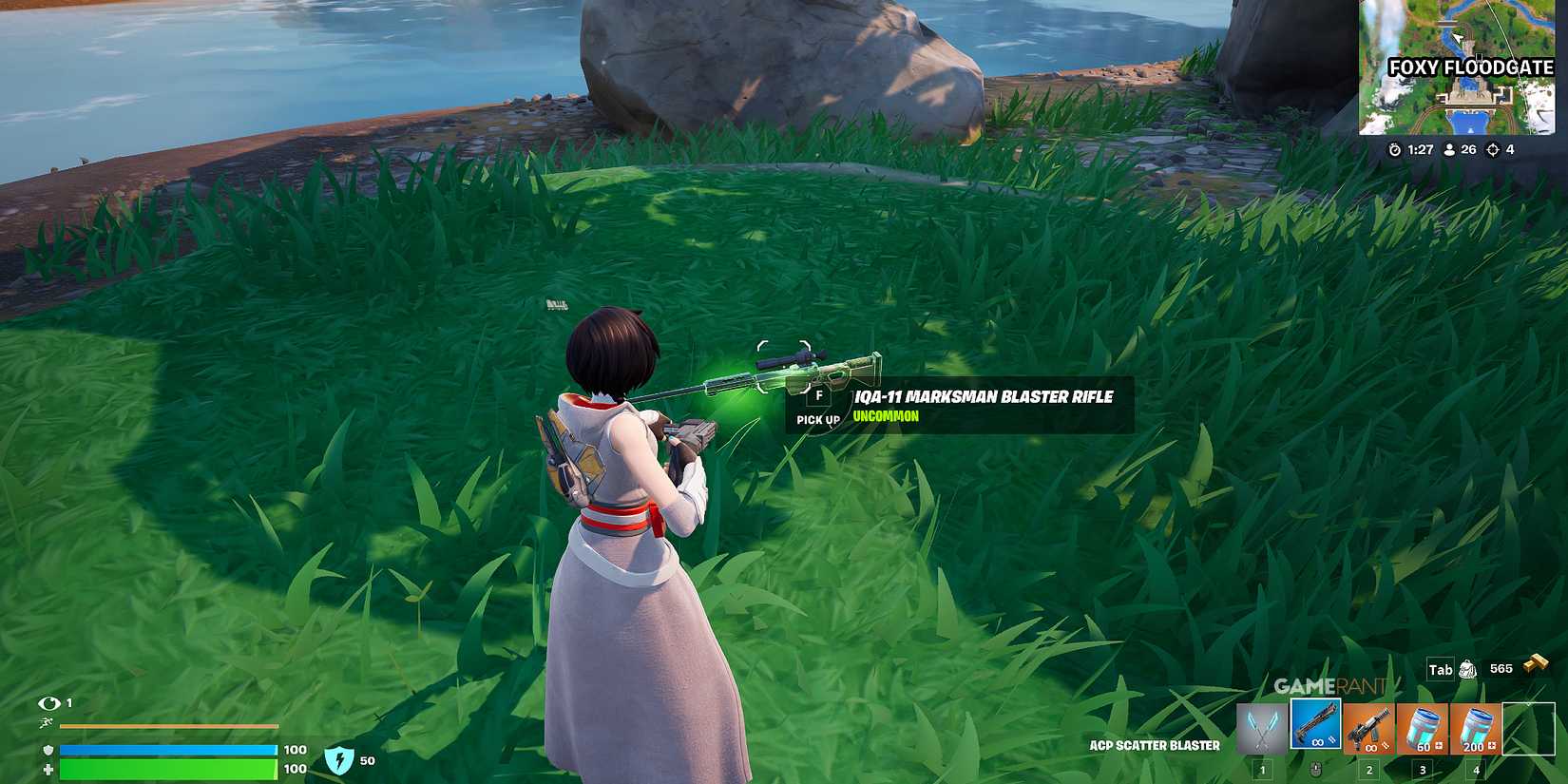 IQA-11 Marksman Blaster Rifle in Fortnite