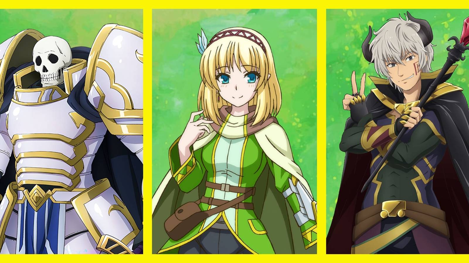 Isekai Anime with Non Human Protagonist Arc Cayna Diablo