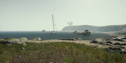 Isolated Beach - North