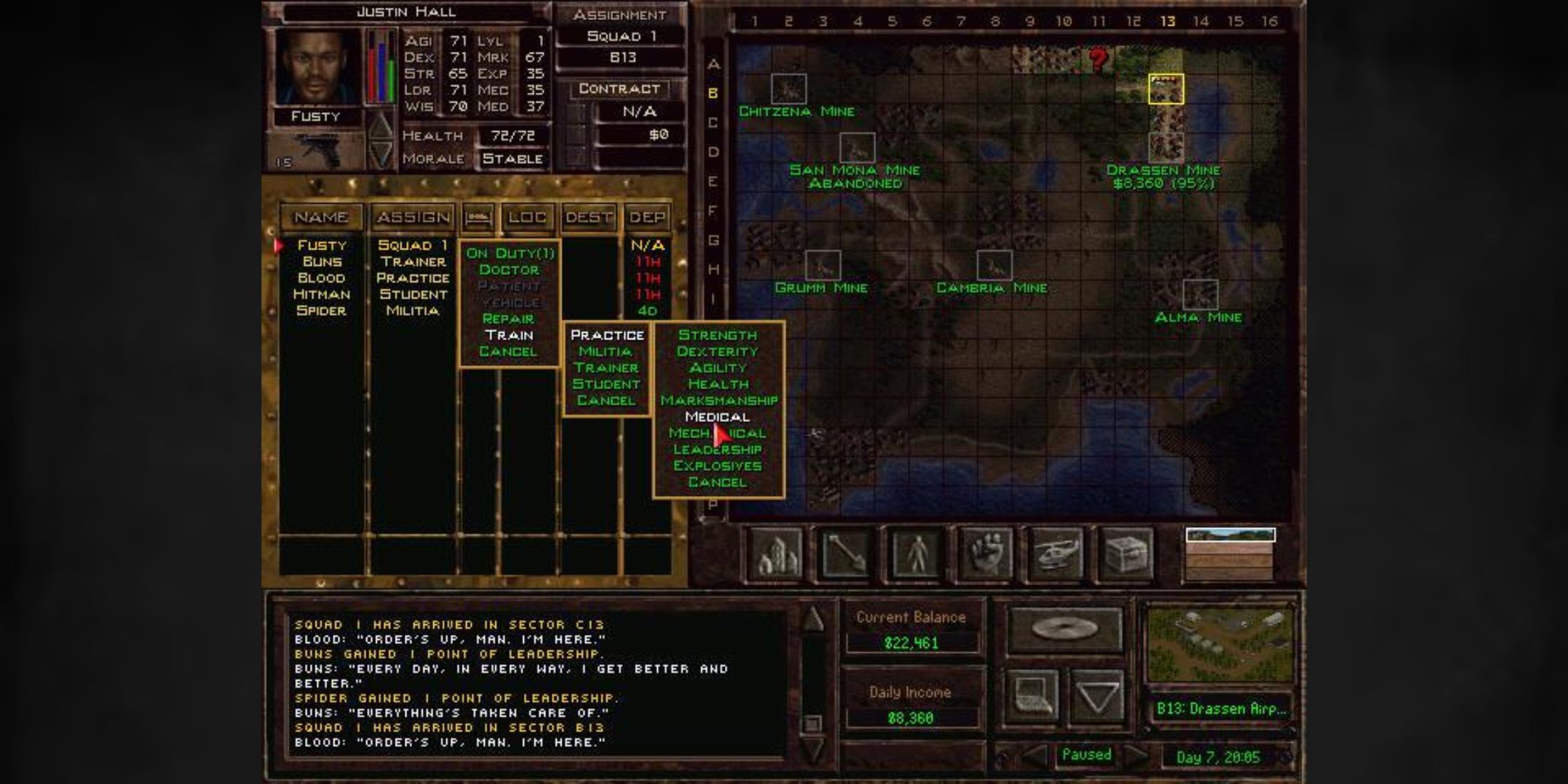 Jagged Alliance 2 map