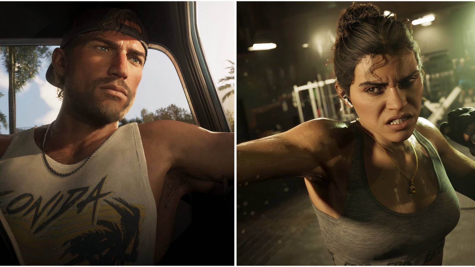 Jason and Lucia in Grand Theft Auto 6