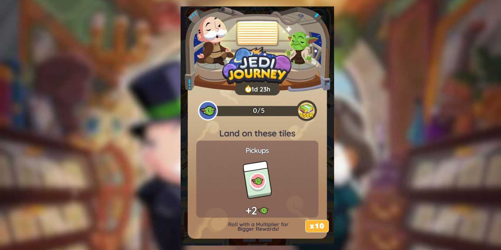 jedi journey monopoly go