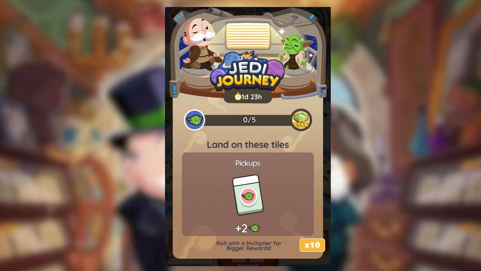 jedi journey monopoly go