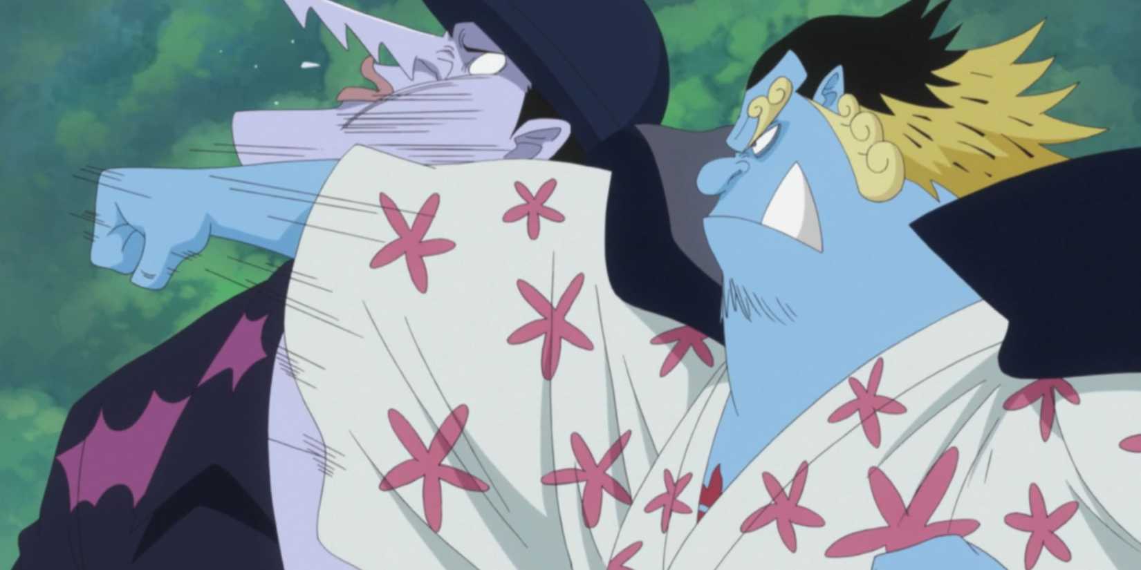 Jinbe The strongest non-devil fruit users in Elbaf one piece