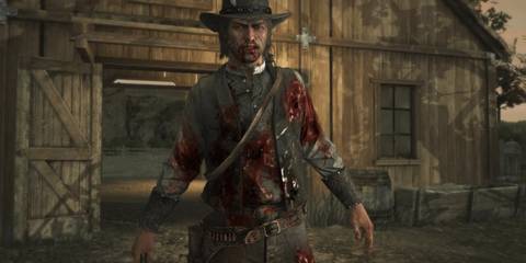 John Marston's death in the ending of Red Dead Redemption