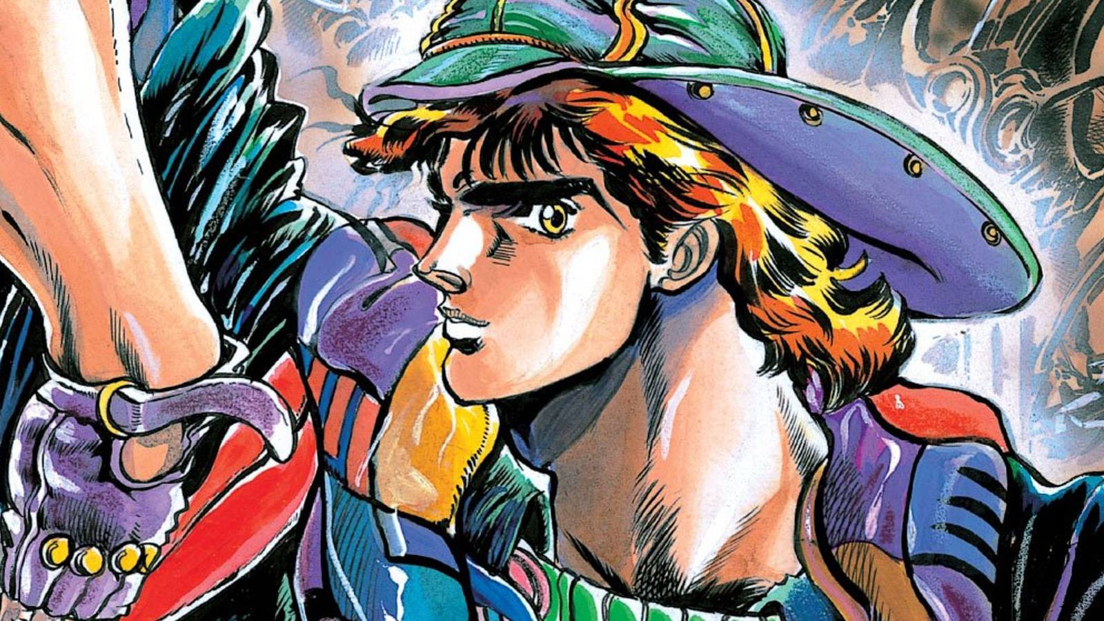 picture: cover of jojo's bizarre adventure part 1 manga.