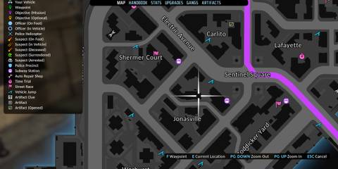 Jonasville 1 - The Precinct Artifacts