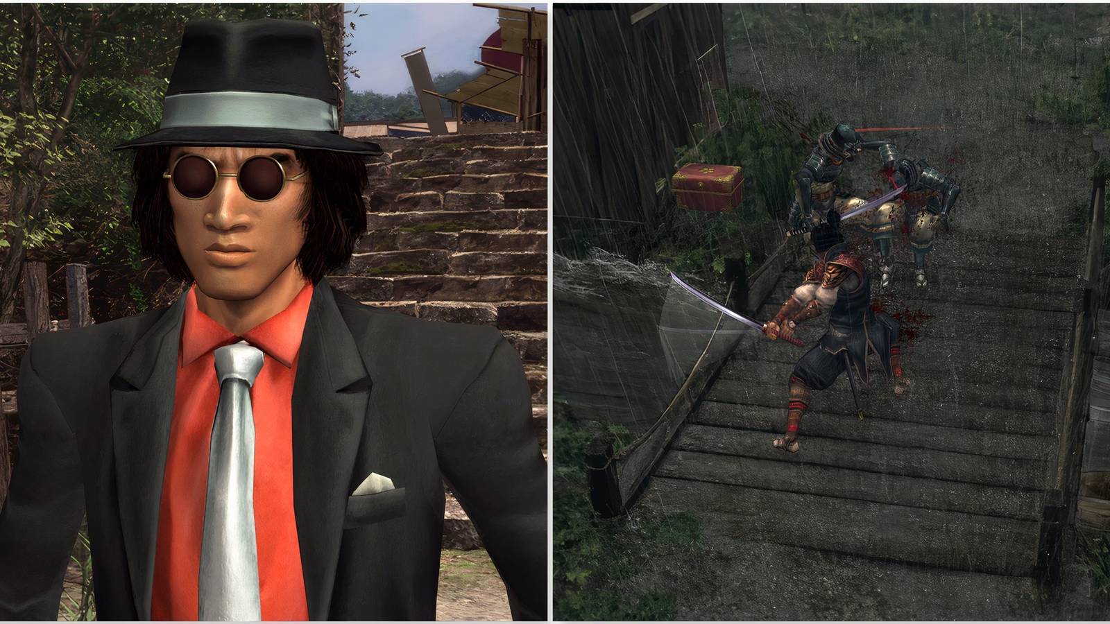 Jubei and fighting enemies in Onimusha 2 Samurai’s Destiny