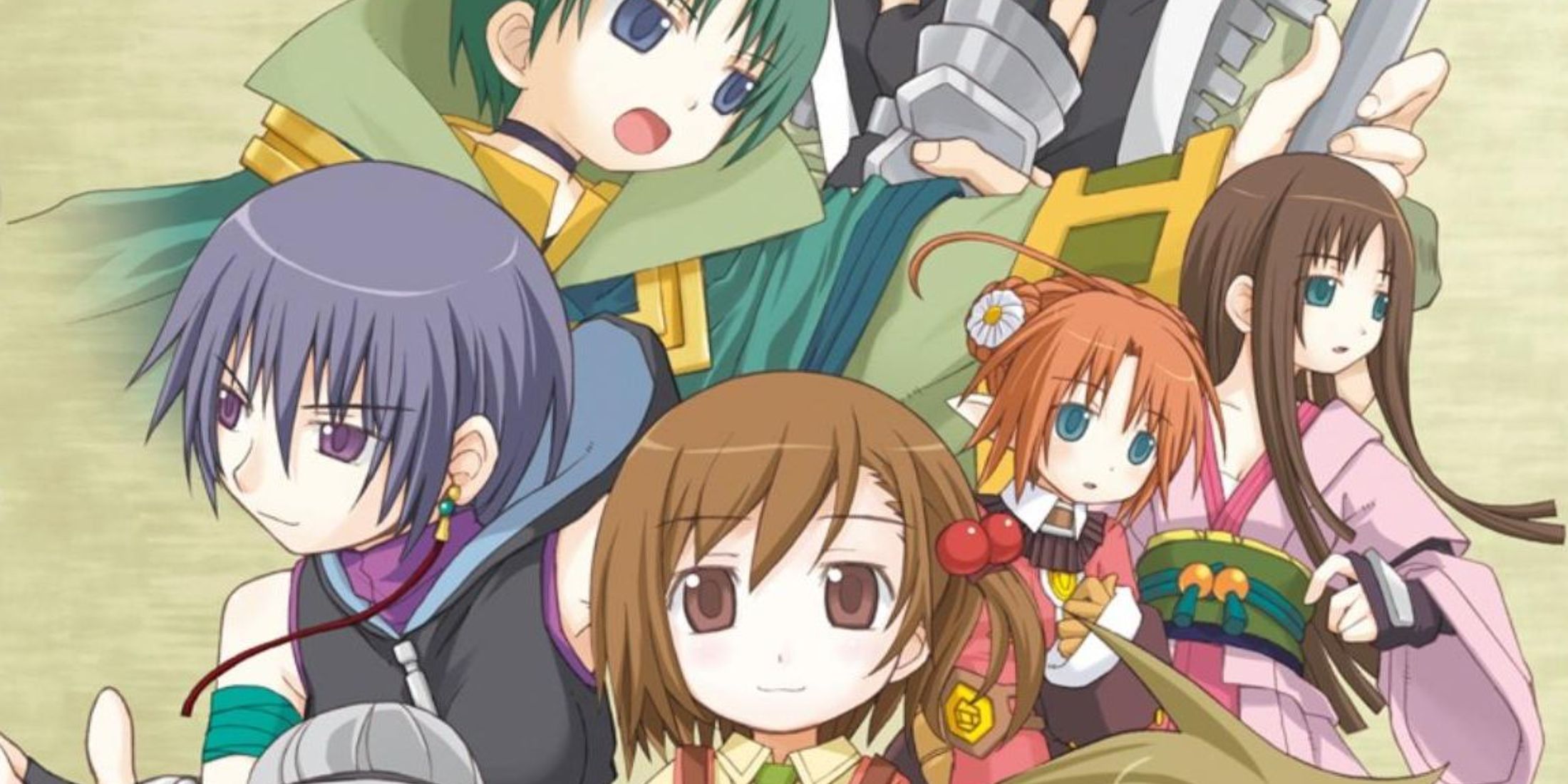 Key Art From Recettear An Item Shop's Tale Showing The Game's Protagonists In An Action Pose