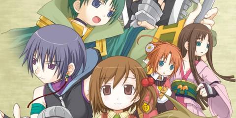 Key Art From Recettear An Item Shop's Tale Showing The Game's Protagonists In An Action Pose