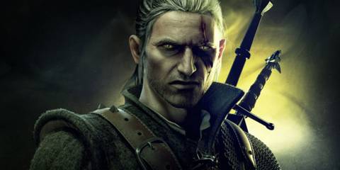 Key Art From The Witcher 2 Showing Geralt In An Action Pose